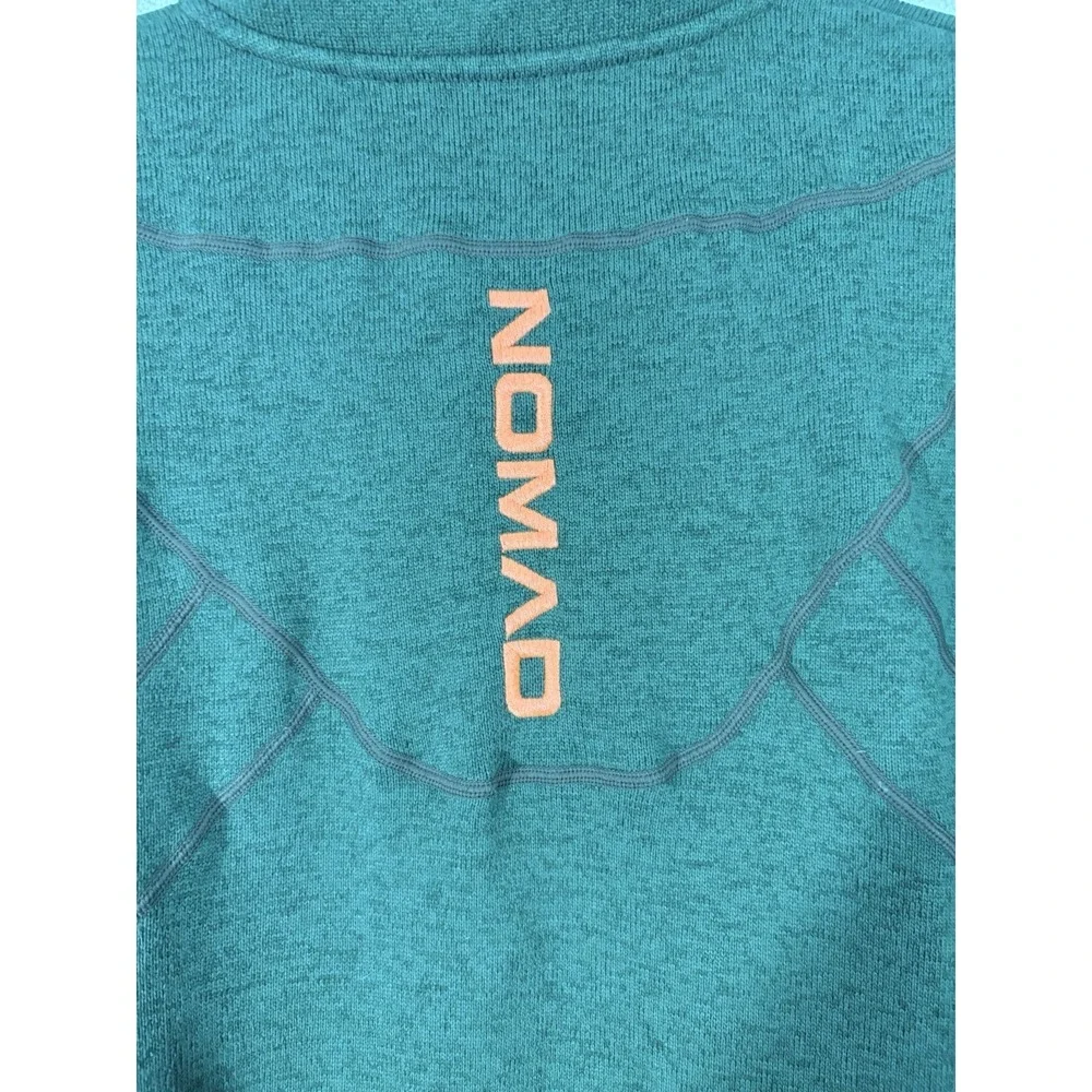 NOMAD OUTDOOR Mens Green 1/4 Zip Fleece Hunting Pullover Water Resistant XXL 2XL